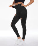 Aura High Waist Ripped Jegging Lemifit